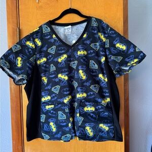 Justice League Women’s Scrub Top